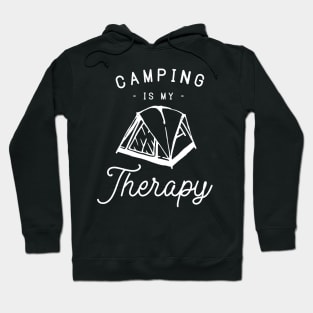 Camping Is My Therapy Hoodie